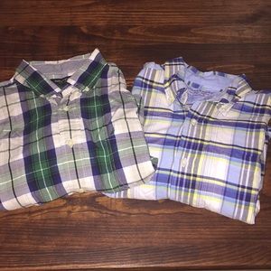 Bundle of 2 Mens Designer Button Downs